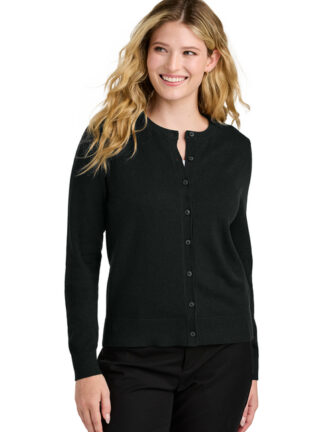 Women’s Easy Care Crewneck Cardigan Sweater
