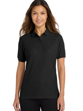 Port Authority® Women's Silk Touch™ Cotton Blend Polo