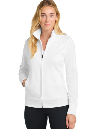 Sport-Tek® Women's Sport-Wick® Fleece Full-Zip Jacket