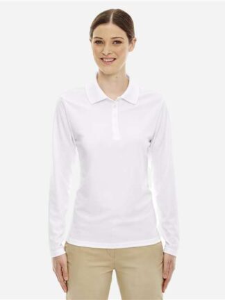 Women's Pinnacle Performance Long Sleeve Piqué Polo